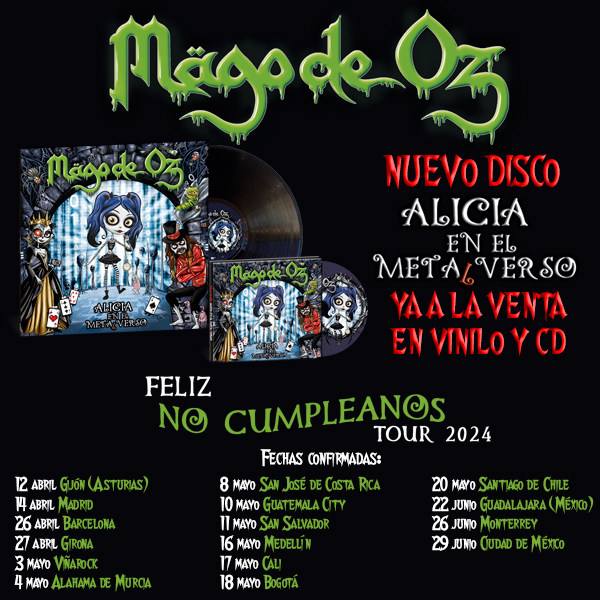 Mägo De Oz - Alicia En El Metalverso- Cd Versión Estándar 2024