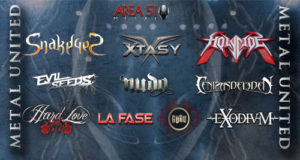 AREA 51 METAL anuncia 8 nuevas fechas de su METAL UNITED ’22, con nueve bandas en Madrid, Murcia, Zaragoza y Portugalete.