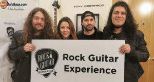 ROCK GUITAR EXPERIENCE - Estuvimos en la inauguración de su nuevo centro en Salamanca. Detalles de la escuela, fotos, etc