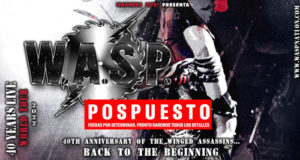 Conciertos de W.A.S.P. pospuestos con fechas por determinar