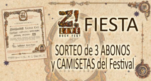 FIESTA Z! LIVE ROCK FEST 2022 en BILBAO mañana sábado 2 de abril y en Vitoria el 7 de mayo.