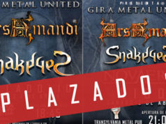 ARS AMANDI + SNAKEYES en Valladolid y Vigo + NOVA ERA, aplazados