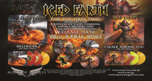 Adelanto de los EPs de ICED EARTH. Reedición de WARRANT. SOUND OF BROKEN SOULS.