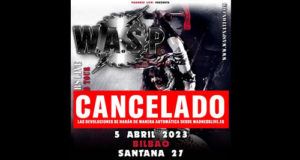 WASP - Suspendido su concierto en Bilbao