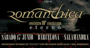 ROMANTHICA en Barcelona el Sábado 17 de junio en la sala Salamandra