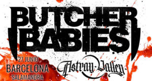 BUTCHER BABIES y ASTRAY VALLEY en Barcelona, en la Sala Salamandra, el próximo 27 de junio