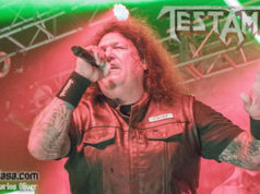 TESTAMENT inmersos en su próximo disco. Fechas de JETHRO TULL. Single de PROFANÁTICA.