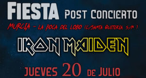 FIESTA POST CONCIERTO IRON MAIDEN en MURCIA. Plano para ir desde el concierto a La Boca del Lobo.