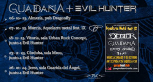 GUADAÑA + EVIL HUNTER. Ambas bandas se unen para girar en Vitoria, Córdoba y Jerez.