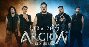 ARGION - Su gira "Lux Umbra" pasa por Vigo el sábado 23 de septiembre, junto a SARATOGA