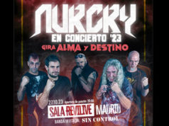 NURCRY en Madrid el viernes 27 de octubre. El 28, en Murcia.
