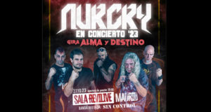 NURCRY en Madrid el viernes 27 de octubre. El 28, en Murcia.