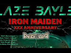 Recordamos las inminentes fechas de Blaze Bayley en España, donde celebrará los 30 años desde su paso por IRON MAIDEN, con "The X-Factor" y "Virtual XI"