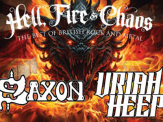 Gira norteamericana de SAXON y URIAH HEEP. Documental de RIOT. Nuevo EP de IN VICTORY.