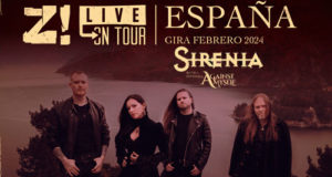 ZLiveOnTour: Recordamos las fechas y ciudades de SIRENIA