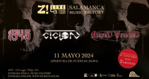 Z! LIVE ON TOUR - 1945 + CICLON + ASGARD WARRIORS en Salamanca