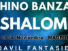 CHINO BANZAI + SHALOM + DAVIL FANTASIES - El 16 de noviembre en Madrid.