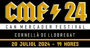 CMF Can Mercader Festival, GRATIS, el sábado 20 de julio en el Parc de Can Mercader de Cornellá de Llobregat, Barcelona