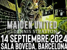 Recordamos el concierto de MAIDEN UNITED Feat. Dennis Stratton en Barcelona, el 14 de septiembre