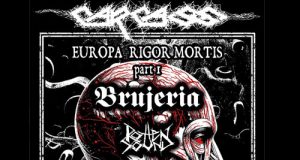 CARCASS + BRUJERÍA + ROTTEN SOUND en enero de 2025