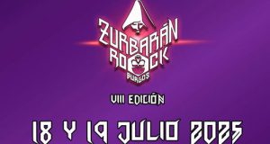 8ª EDICIÓN ZURBARÁN ROCK BURGOS. 18 Y 19 DE JULIO DE 2025. FESTIVAL GRATUITO - PARQUE DE SAN AGUSTÍN (BURGOS).