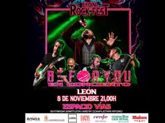 LION ROCK FEST CONCIERTO DE BIENVENIDA con BE FOR YOU el 8 noviembre ESPACIO VÍAS. LEÓN