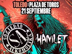 Concierto de SOZIEDAD ALKOHOLIKA y HAMLET en Toledo el sábado 21 de septiembre