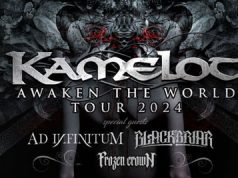 RRS Promo y Eclipse Group recuerdan sus conciertos de KAMELOT + AD INFINITUM, BLACKBRIAR y FROZEN CROWN en Bilbao y Madrid