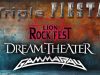 Triples FIESTAS - LION ROCK - DREAM THEATER - GAMMA RAY. Este viernes 25 en Madrid y el sábado 26 en Salamanca