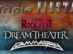 Triples FIESTAS - LION ROCK - DREAM THEATER - GAMMA RAY. Hoy viernes 25 en Madrid y mañana sábado 26 en Salamanca