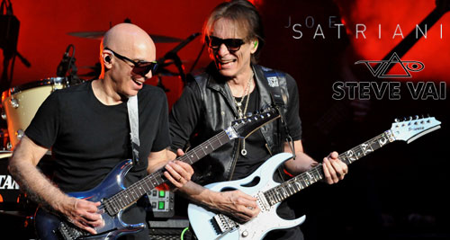 G3 con Joe Satriani y Steve Vai