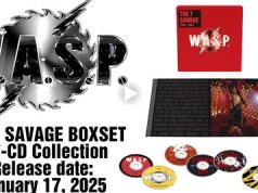 W.A.S.P. anuncian caja de CDs. Single de Orianthi. TERAMAZE estrenan nuevo tema.