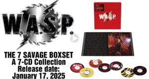 W.A.S.P. anuncian caja de CDs. Single de Orianthi. TERAMAZE estrenan nuevo tema.