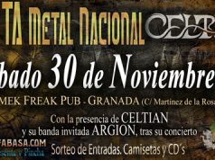 FIESTA METAL NACIONAL - CELTIAN en Granada el 30 de noviembre