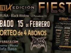 FIESTA Z! LIVE ROCK FEST en A CORUÑA el sábado 15 marzo, con SORTEO de CUATRO ABONOS