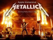 METALLICA se han asociado con Appel para un concierto inmersivo que estará disponible para Apple Vision Pro