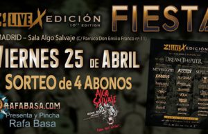 FIESTA Z! LIVE en MADRID. con SORTEO de 4 ABONOS