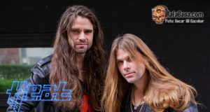 H.E.A.T - Entrevista con Kenny Leckremo, cantante y Crash, batería, en Madrid