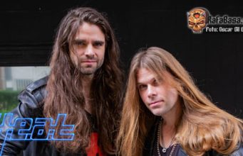 H.E.A.T - Entrevista con Kenny Leckremo, cantante y Crash, batería, en Madrid