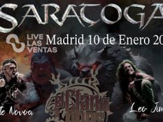 SARATOGA anuncia que el 10 de enero tocará en Live Las Ventas. Leo Jimenes se suma a la cita
