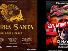 RRS PROMO y Eclipse Group anuncia sus conciertos: TIERRA SANTA en Valencia, Bilbao y Madrid y Viernes 11 de abril en Barcelona, BARON ROJO + ALEJANDRIA