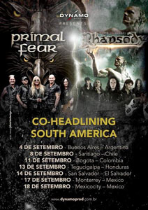  PRIMAL FEAR y LUCA TURILLI'S RHAPSODY