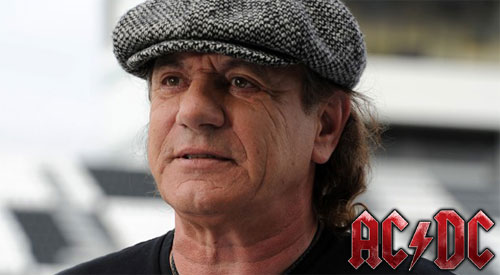  Brian Johnson de AC/DC