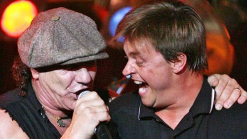 Brian Johnson y Jim Breuer