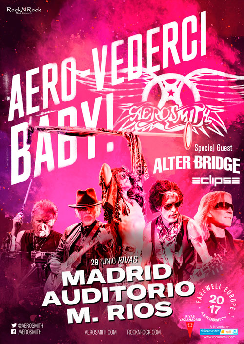 AEROSMITH MADRID