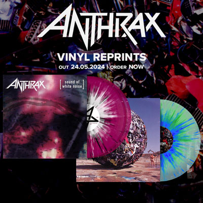 ANTHRAX - Sound Of The White Noise y Stomp 442