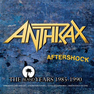 ANTHRAX - Aftershock - The Island Years 1985-1990