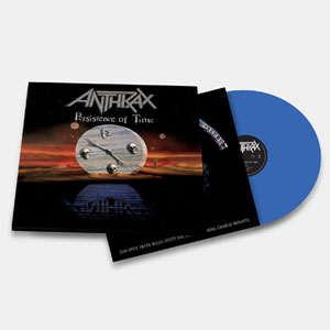 ANTHRAX - Persistence Of Time  (azul)