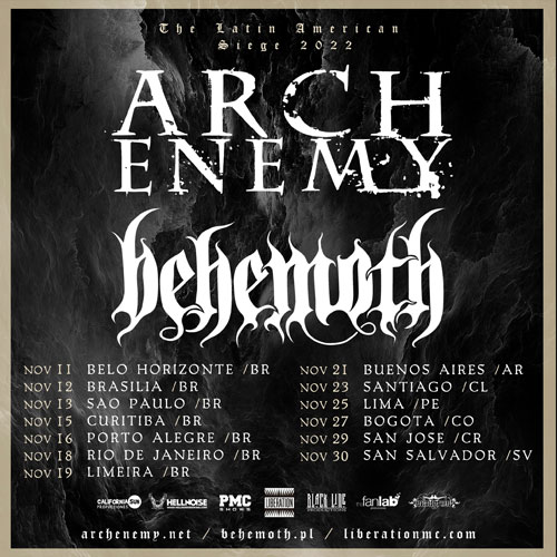 ARCH ENEMY & BEHEMOTH