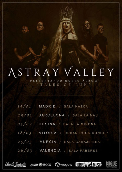 ASTRAY VALLEY publican hoy su nuevo EP "TALES OF LUN" y desvelan fechas de gira presentación